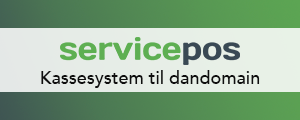 Servicepos Kassesystem med integration til Dandomain Webshop